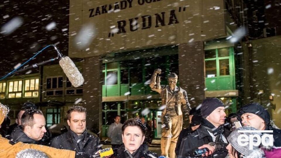 Премьер-министр Польши Беата Шидло сообщает подробности землетрясения на шахте