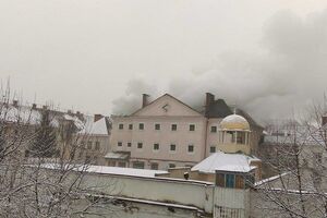 Горела крыша здания ужгородского СИЗО