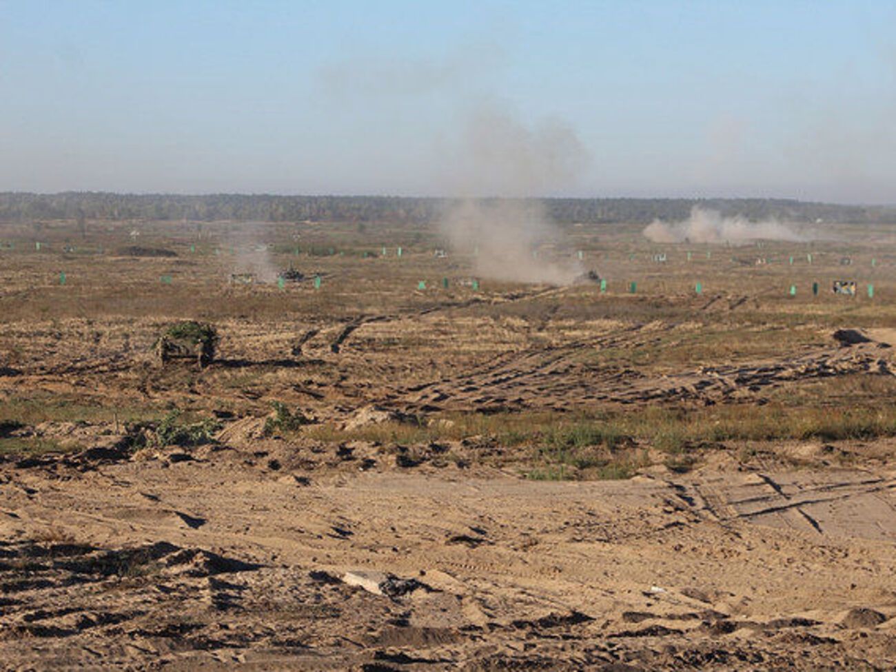 Взрыв произошел по окончании учений