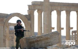 По данным минобороны РФ, в результате ударов в районе Пальмиры уничтожено более 300 боевиков