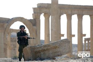 По данным минобороны РФ, в результате ударов в районе Пальмиры уничтожено более 300 боевиков