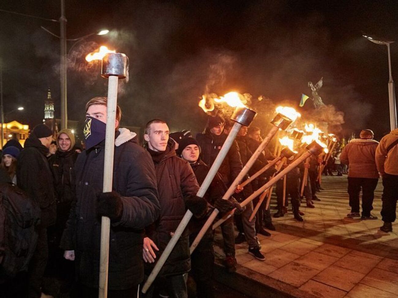 В Харькове прошел организованный "Азовом" "Марш украинского порядка". Фоторепортаж