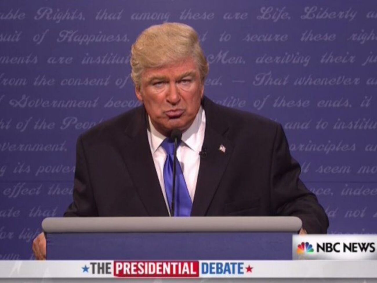 Пародийная работа Болдуина отмечена кинокритиками