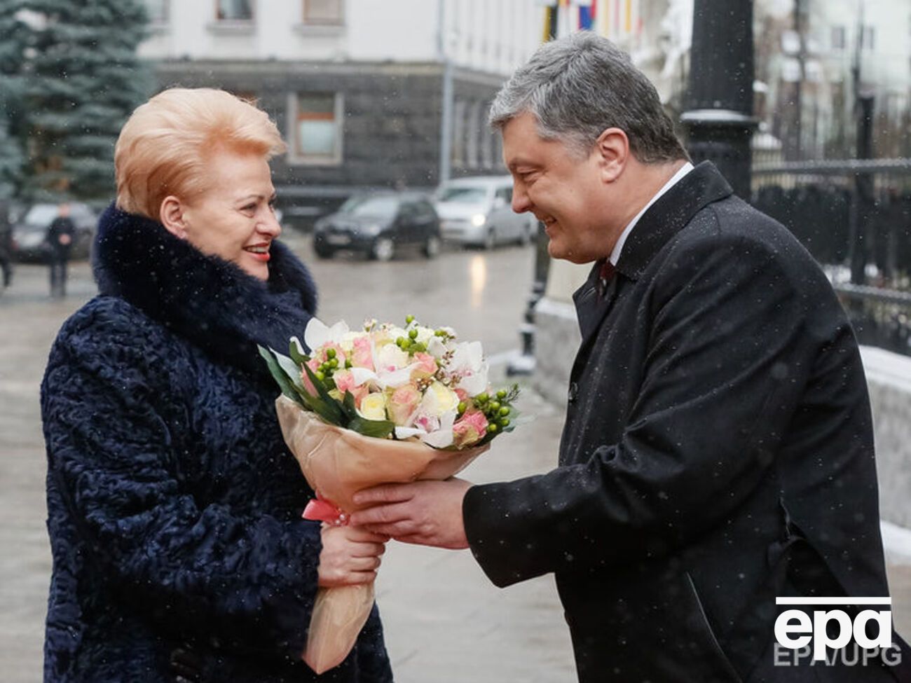 Грибаускайте сегодня прибыла в Киев