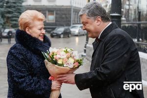 Грибаускайте сегодня прибыла в Киев