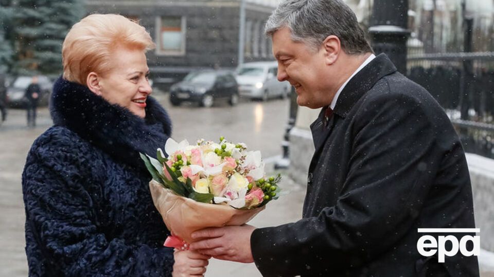 Грибаускайте сегодня прибыла в Киев