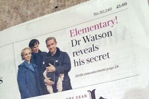 The Telegraph разместил "семейное" фото Ватсон