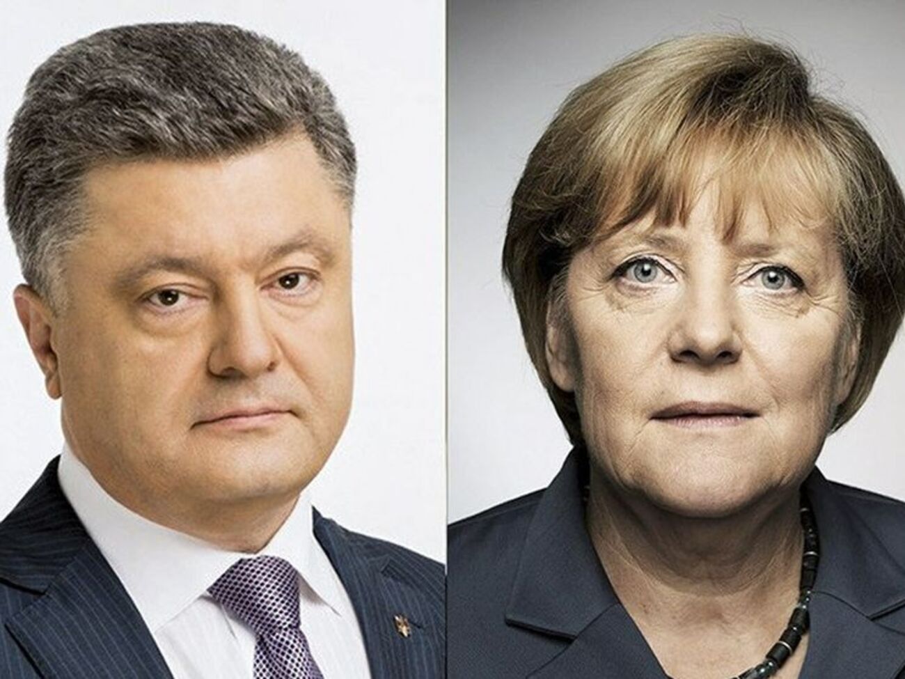 Меркель и Порошенко провели телефонный разговор