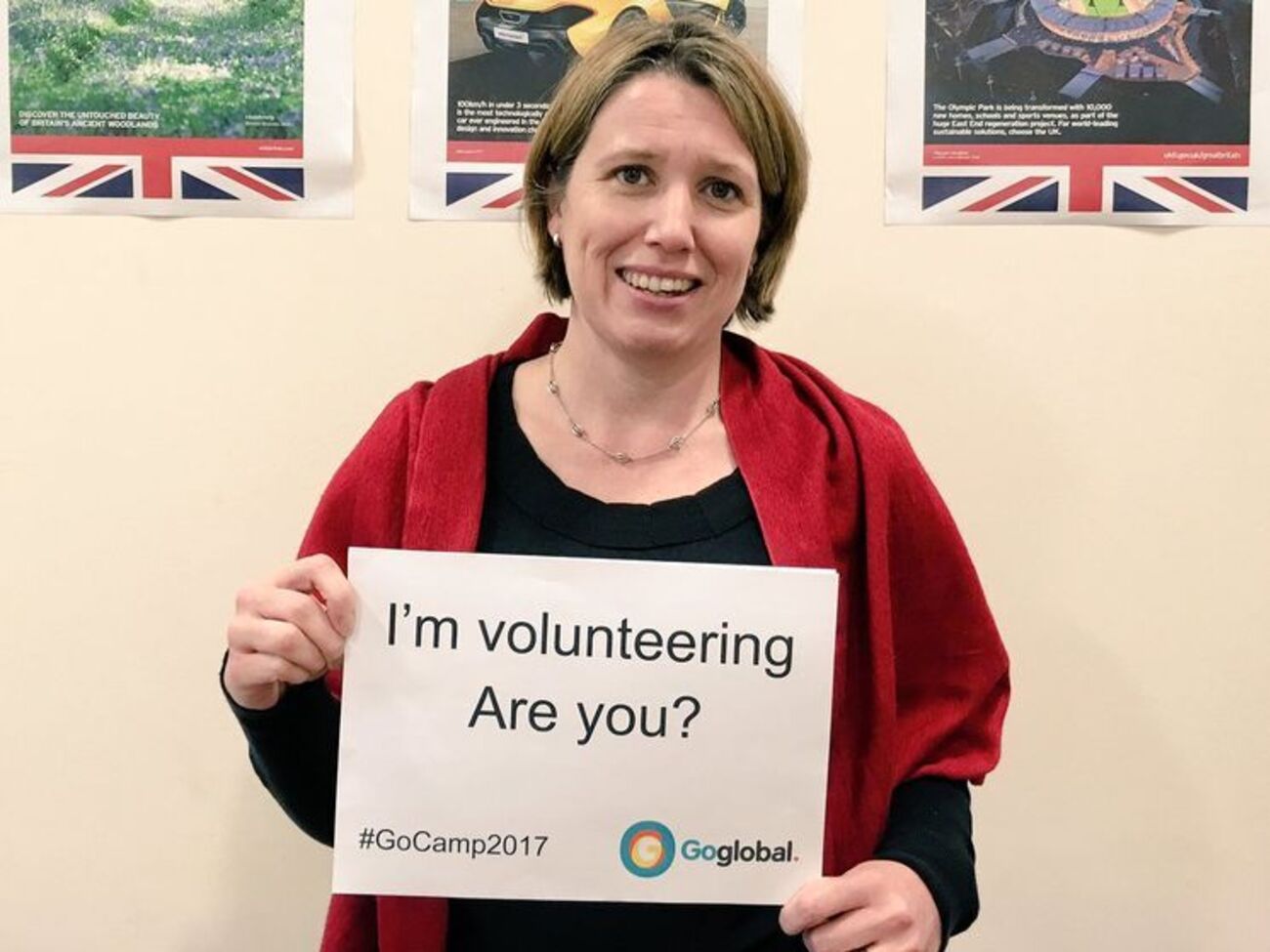 На своей странице в соцсети Гоф подтвердила намерение принять участие в волонтерском проекте