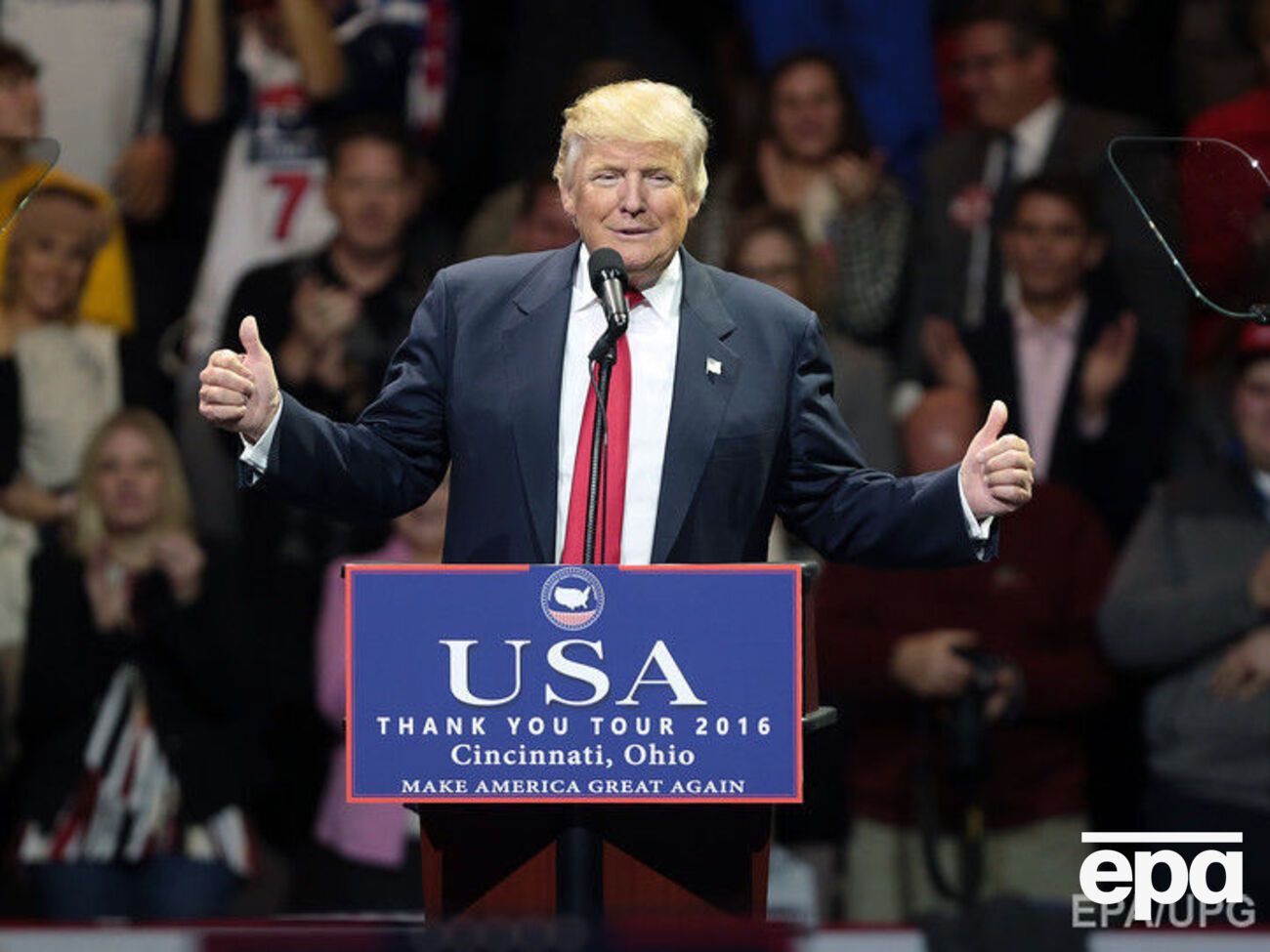 Трамп победил на выборах в ноябре