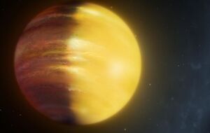 Художественное изображение обнаруженной планеты