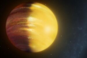 Художественное изображение обнаруженной планеты