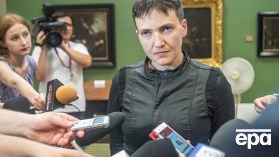 Савченко: Отчитываться я должна перед народом, а не перед экспертами, политиками или журналистами