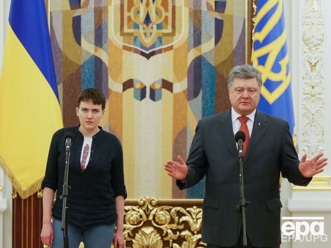 Порошенко считает, что встречи Савченко с главарями боевиков никому не принесут пользы