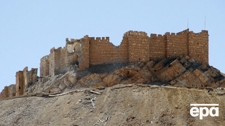 Цитадель древнего города Пальмира, отбитого у сирийской армии боевиками ИГИЛ