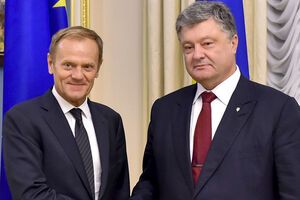 Туск и Порошенко обсудили предстоящее заседание Евросовета