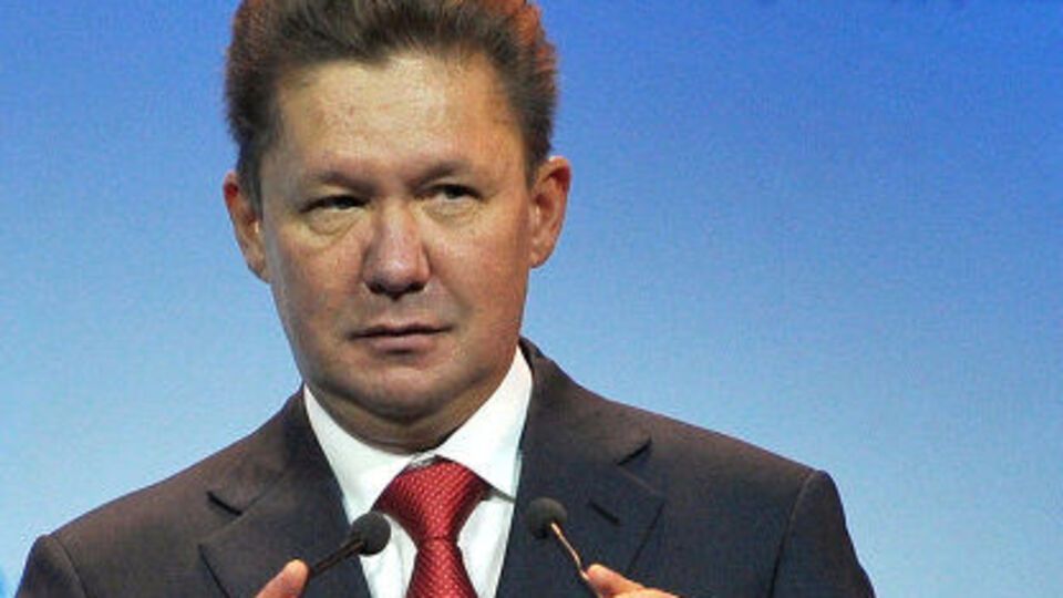 Миллер: У "Газпрома", кроме газа в трубе, на территории Украины взыскивать нечего