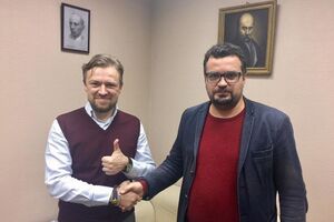 Продюсером фильма станет Юрий Леута (на фото слева), сообщил руководитель Госкино Филип Илленко