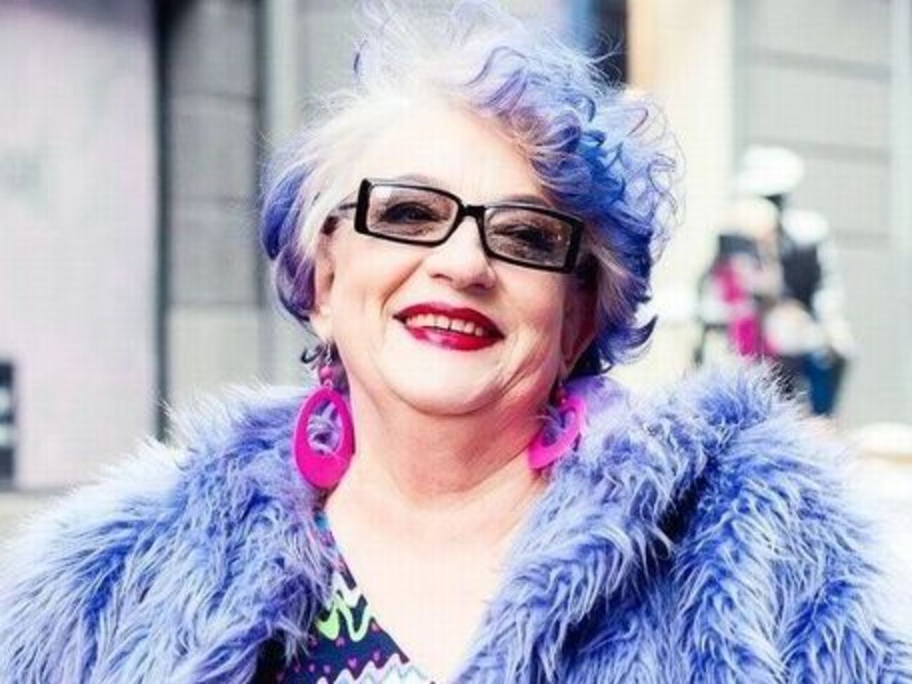 58-летняя Цвит экспериментирует со стилем