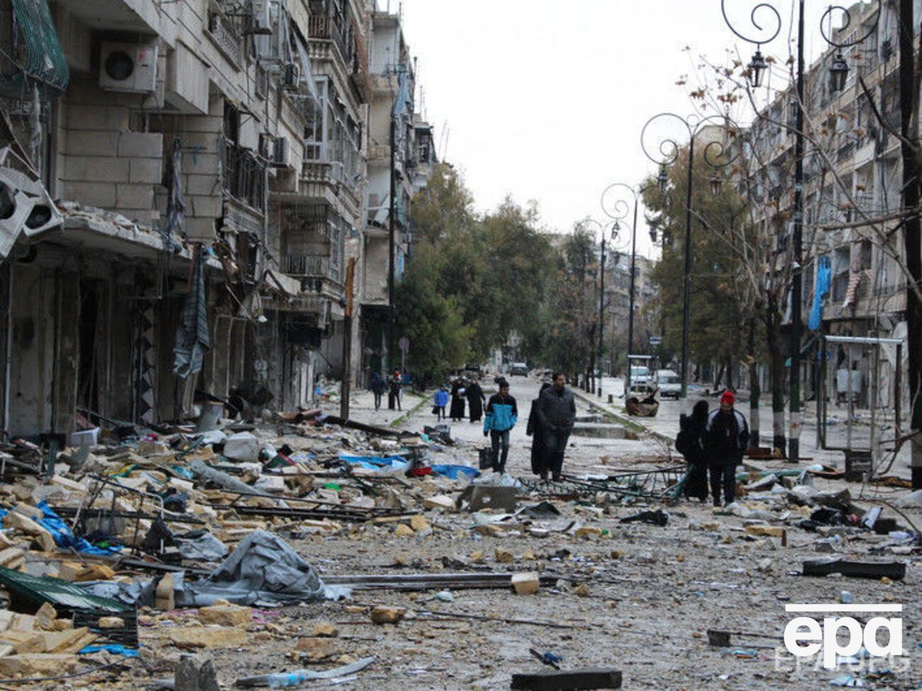 Конвой пытался покинуть восточный район Алеппо