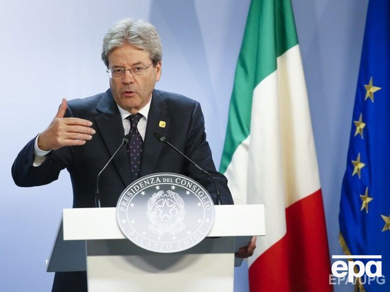 Джентилони считает ужесточение санкций против РФ ошибкой