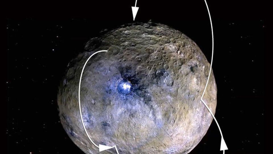 Ученые NASA определили, где искать воду в недрах Цереры. Видео