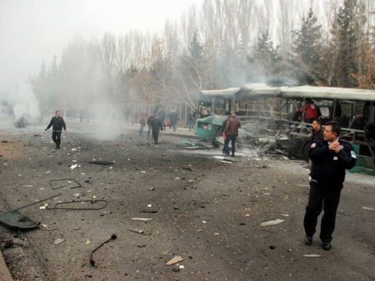 Взрыв произошел сегодня утром