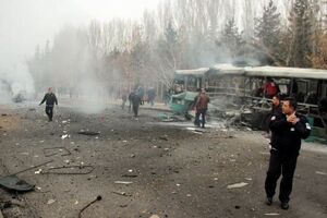 Взрыв произошел сегодня утром