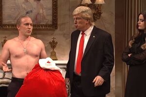 На NBC вышла пародия на встречу Трампа и Путина