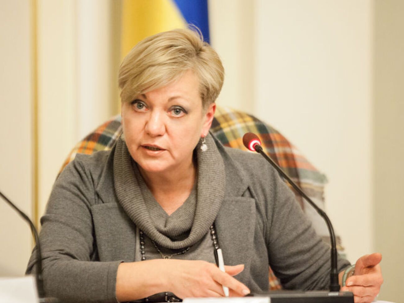 Гонтарева заявила, что национализация "ПриватБанка" должна спасти финансовую стабильность в стране