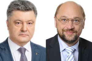 Порошенко провел беседу с Шульцем
