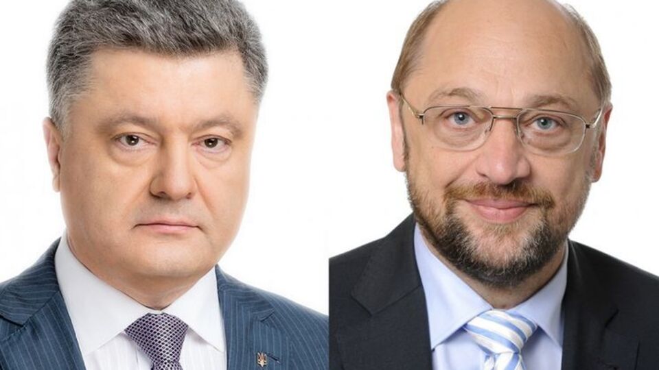Порошенко провел беседу с Шульцем