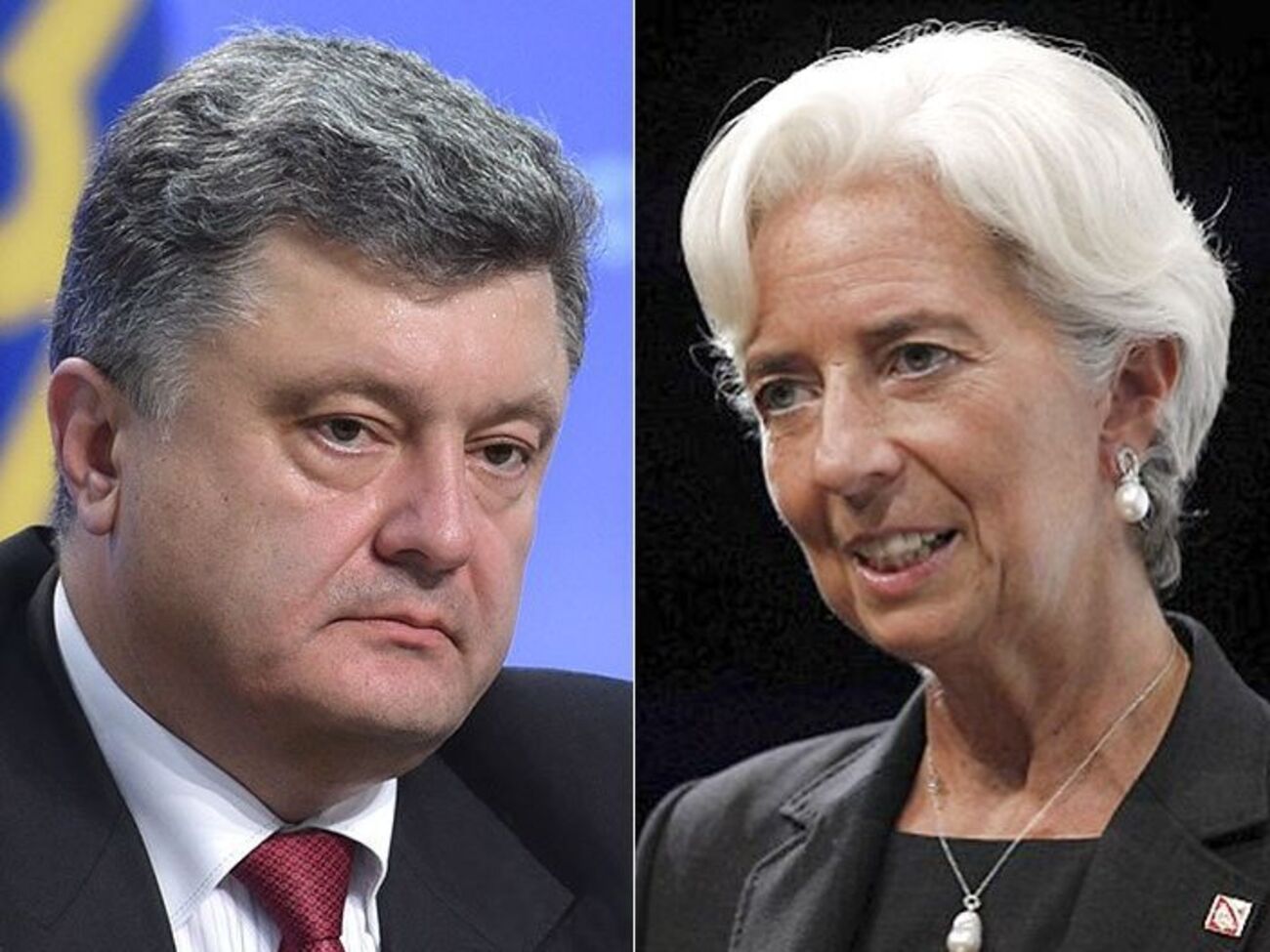 Порошенко и Лагард договорились о проведении двусторонней встречи в январе 2017 года