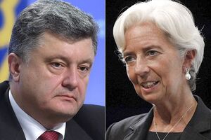 Порошенко и Лагард договорились о проведении двусторонней встречи в январе 2017 года