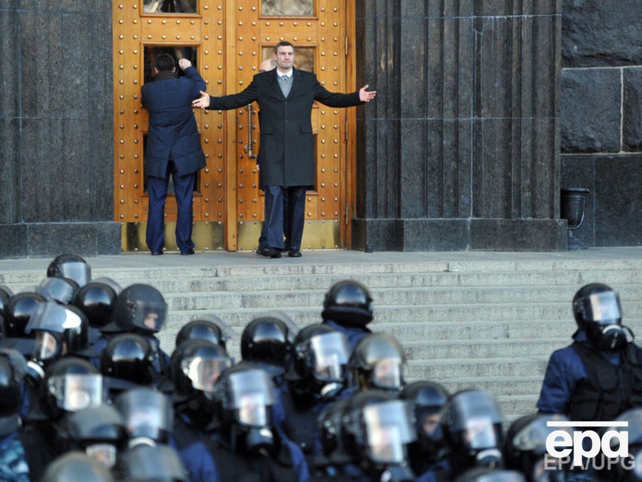 Разговор Шуляка с якобы Кличко (на фото) происходил по телефону