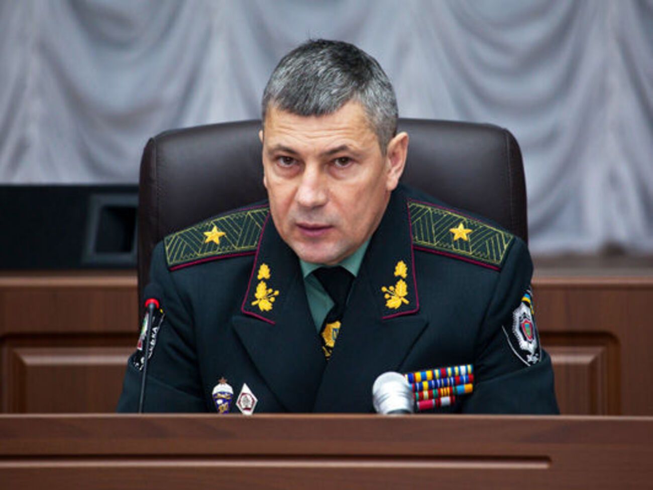 Шуляк руководил внутренними войсками в 2012–2014 годах