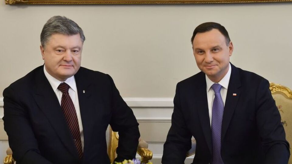 Сегодня Порошенко встретился с польским президентом Дудой