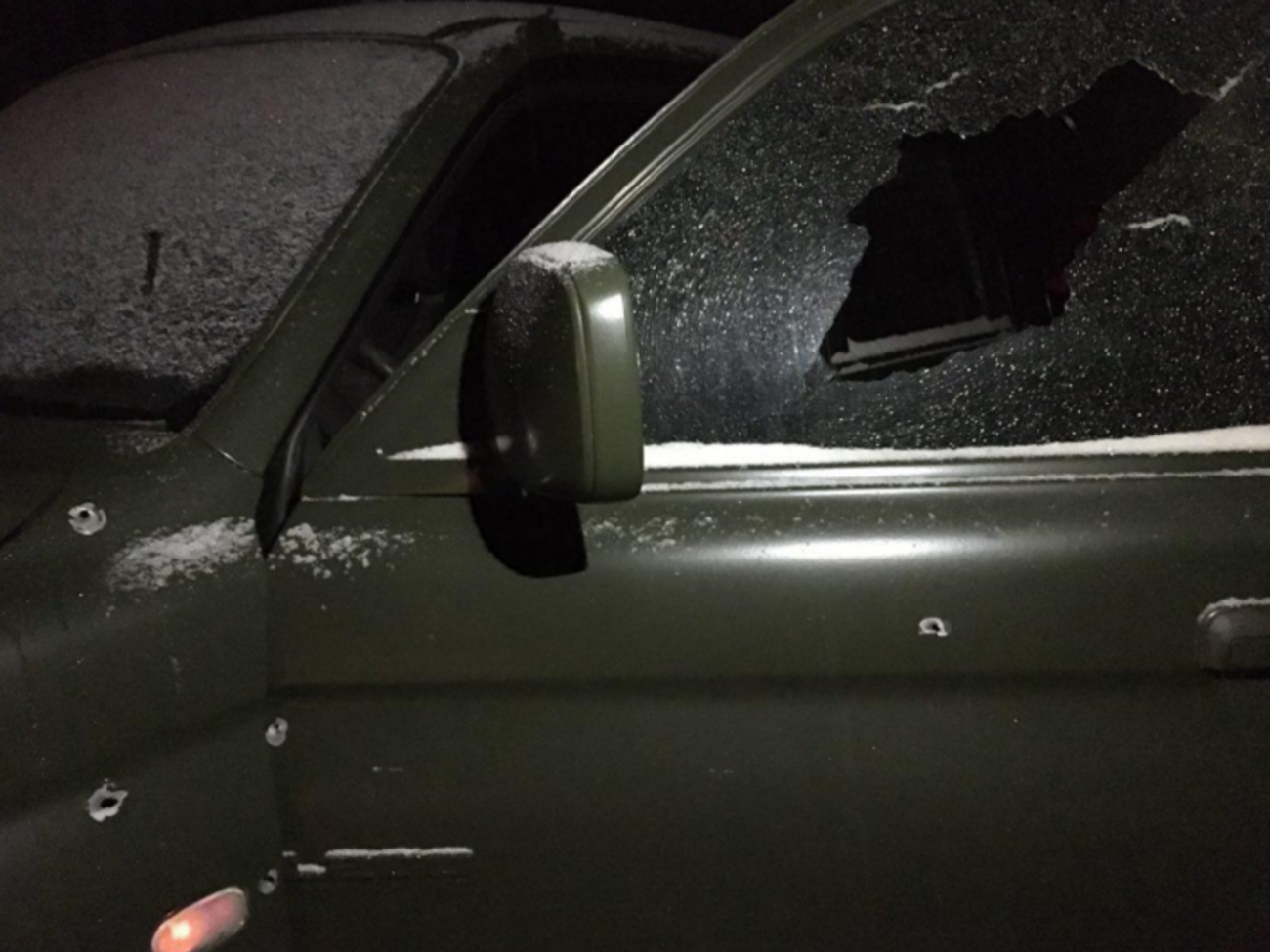 Инцидент произошел на трассе Харьков &ndash; Красноград &ndash; Перещепино