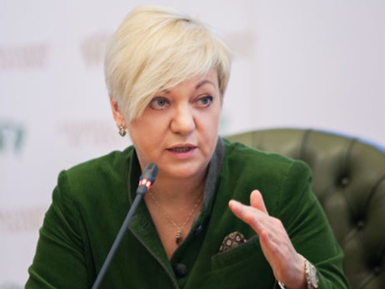 Гонтарева: Часть из этих 32 млрд не относится к текущим счетам клиентов и не касается операционных компаний