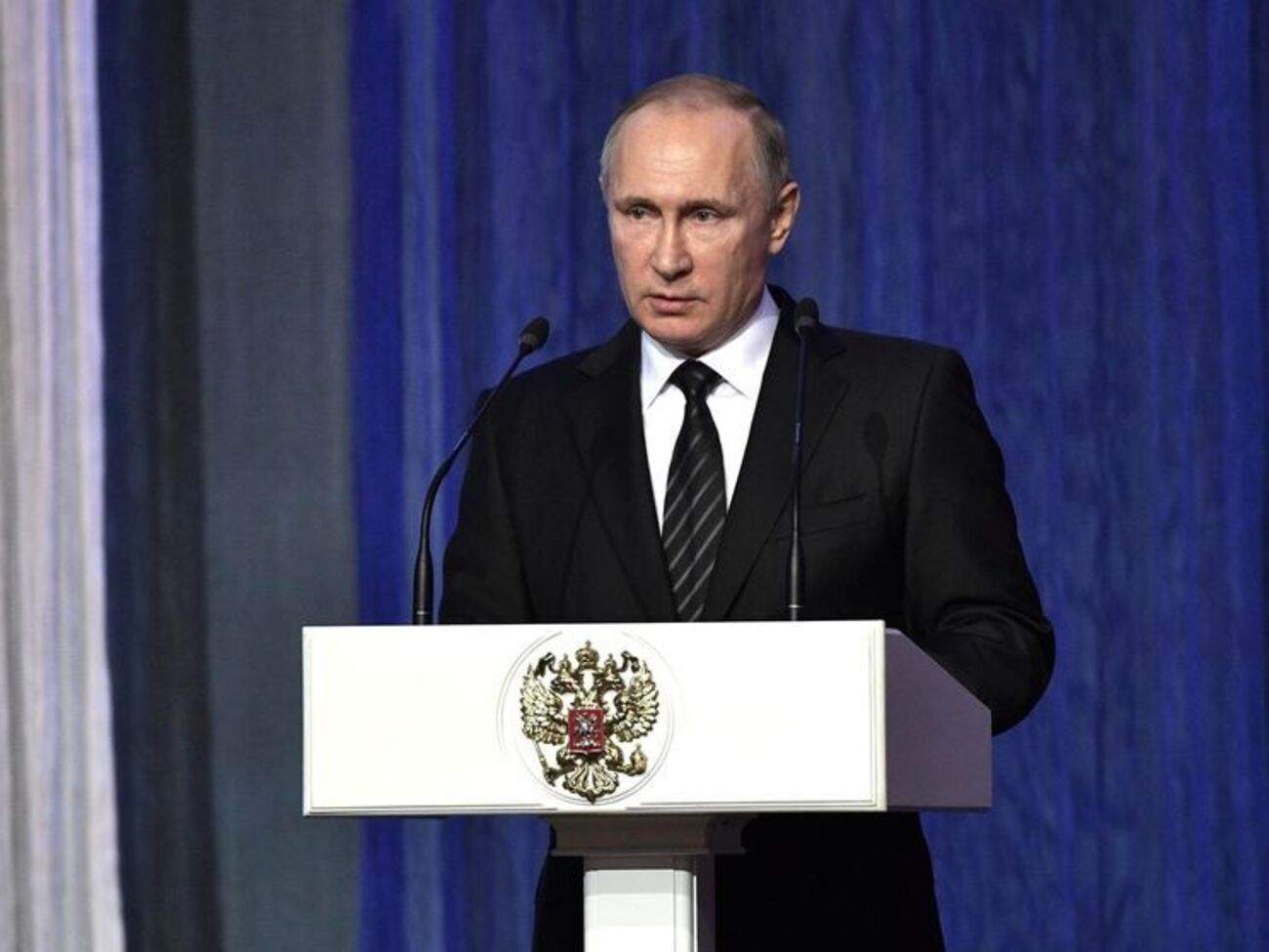 Путин выступил с речью по случаю Дня работника органов безопасности в РФ