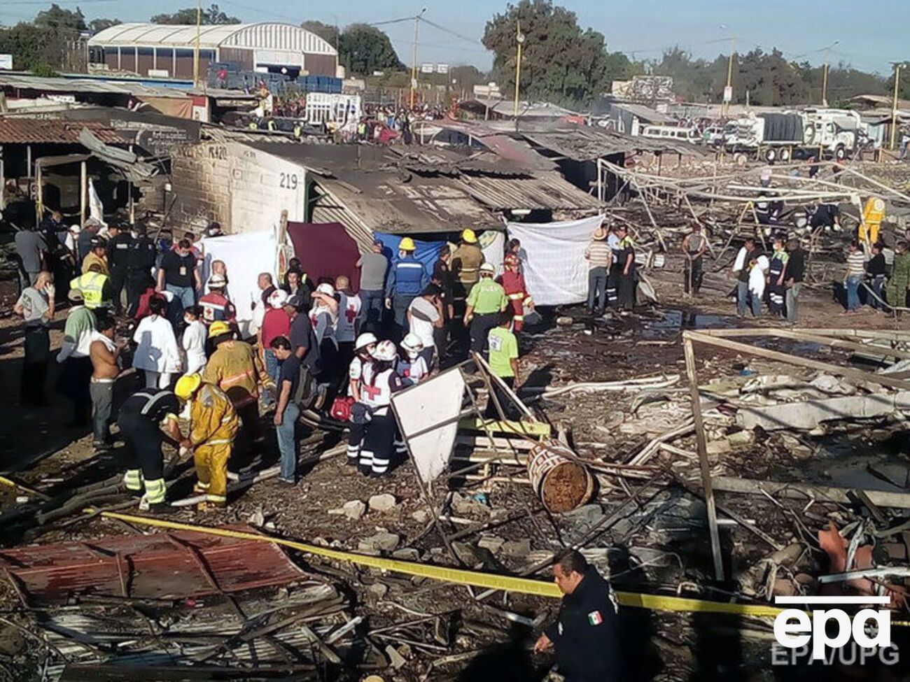 Причина взрыва пока неизвестна