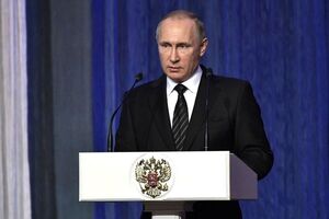 Путин выступил на коллегии минобороны РФ