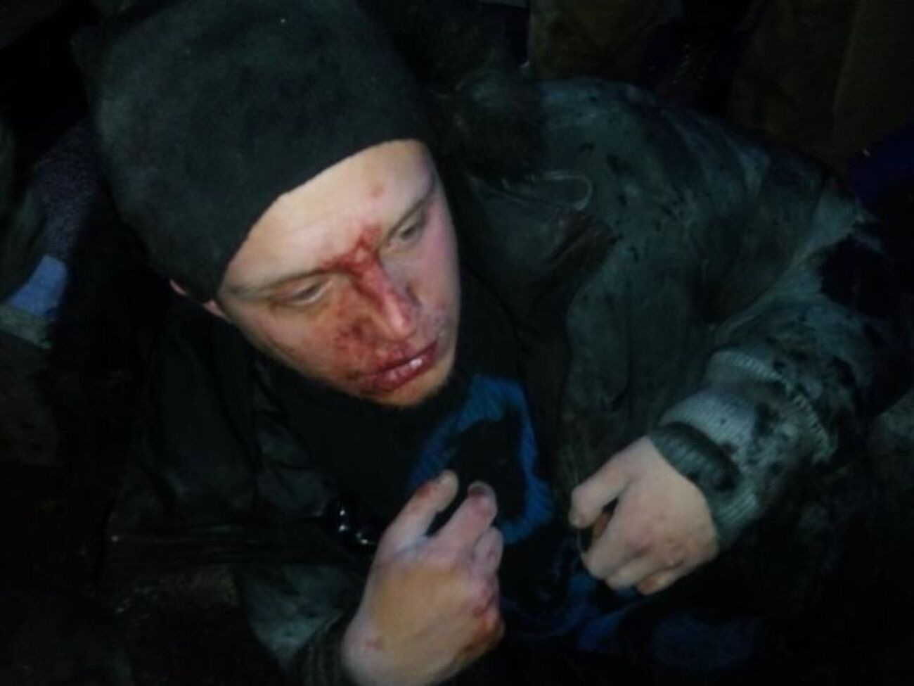 Один из задержанных на рынке в Киеве