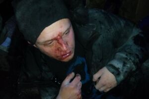 Один из задержанных на рынке в Киеве