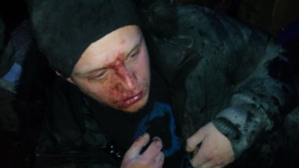 Один из задержанных на рынке в Киеве