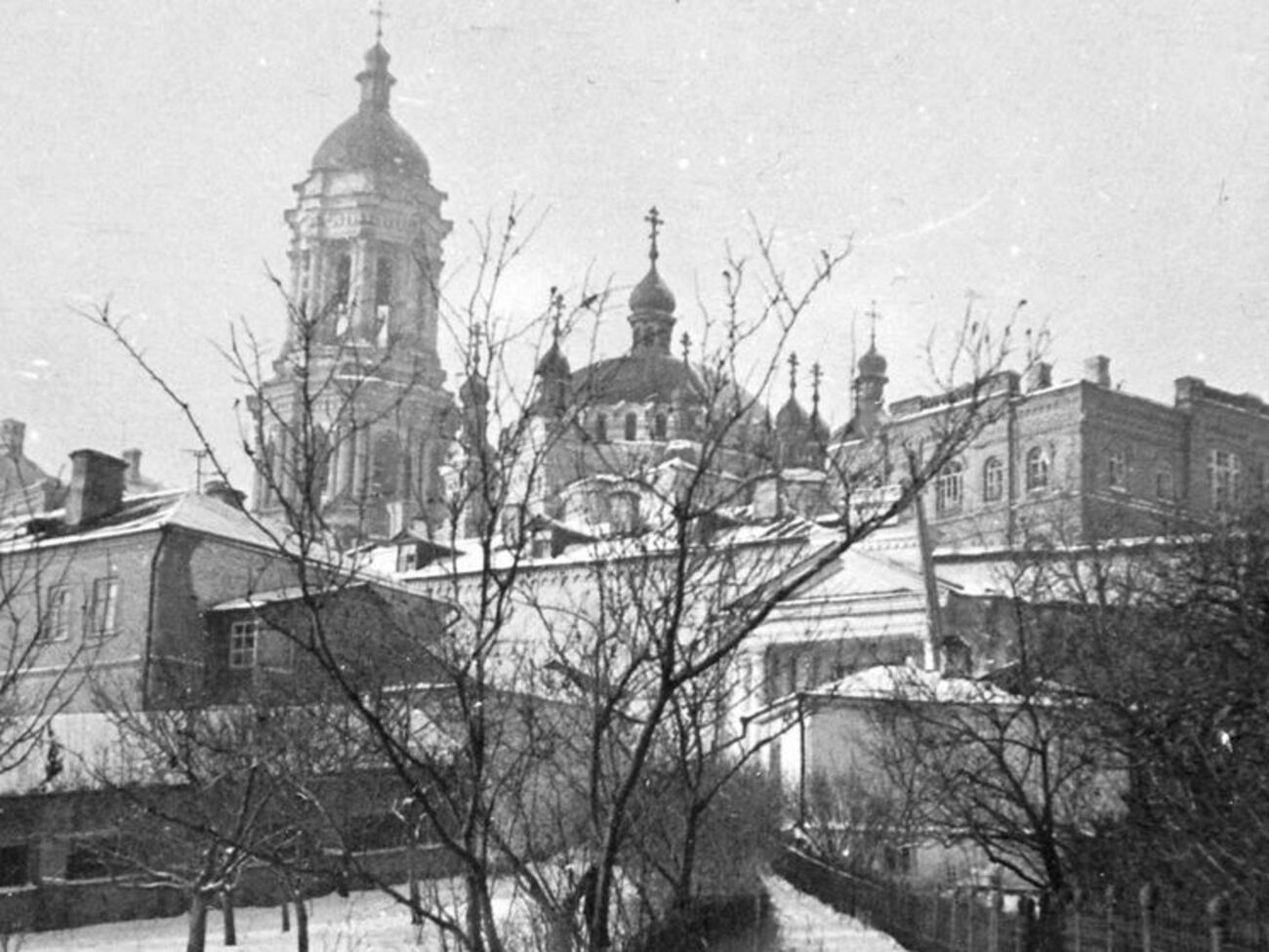 Колокольня и Трапезная церковь Киево-Печерской лавры