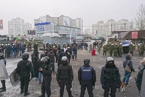Столкновения на рынке произошли утром 23 декабря