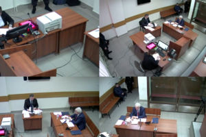 Запись в суде велась на несколько камер