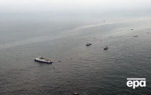 На месте крушения ТУ-154 в Черном море продолжается поисковая операция