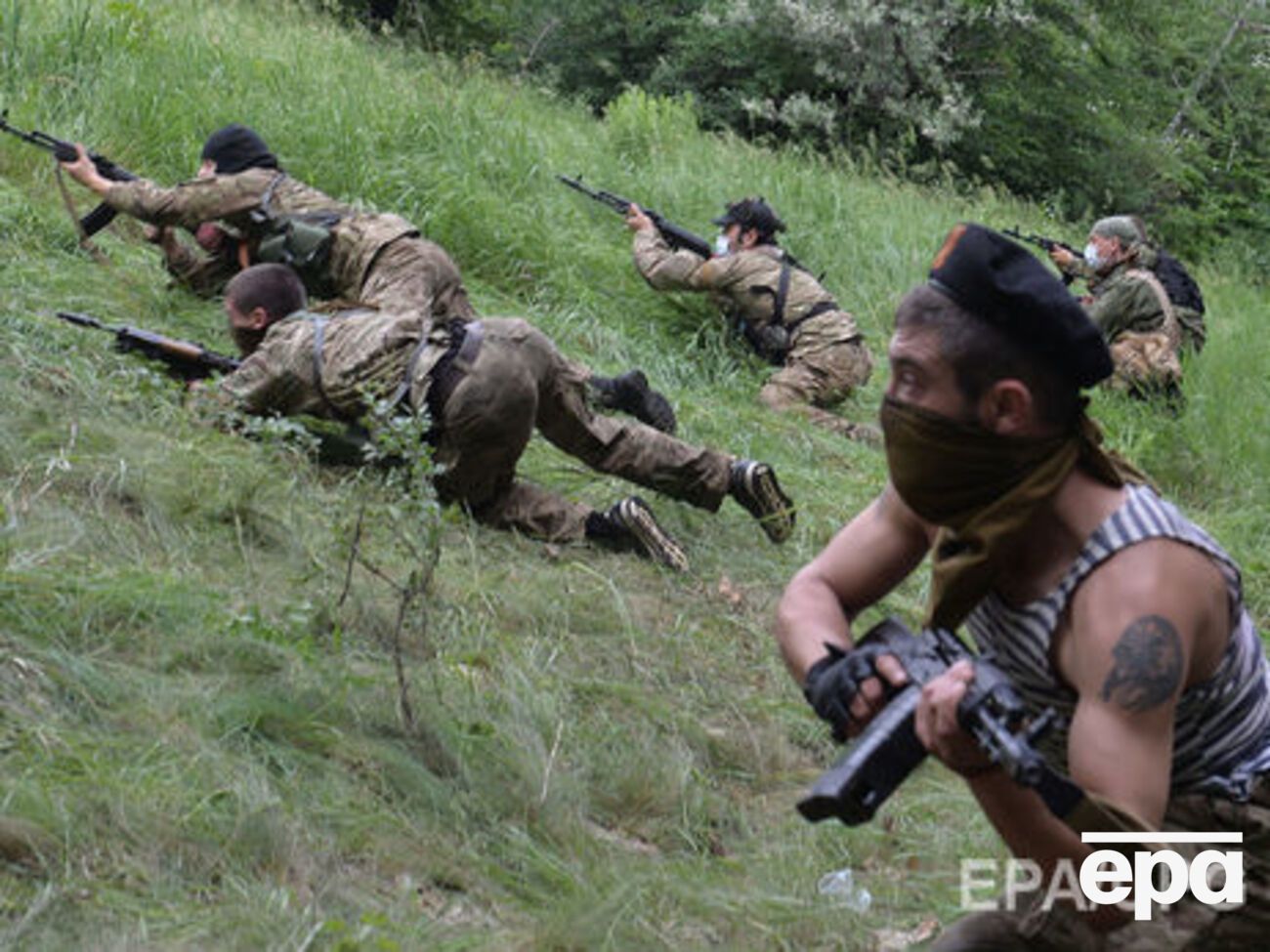 На Донбассе произошла перестрелка между российскими военнослужащими